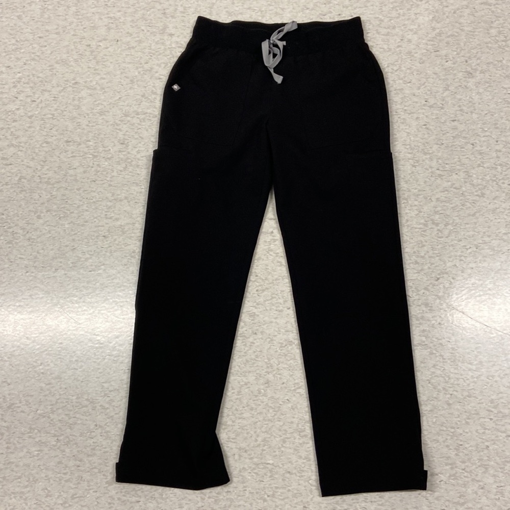 Rare Figs scrub pants XS black adjustable cuff